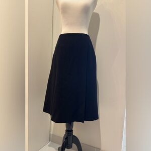 Proenza Schouler Classic Black A-Line Skirt